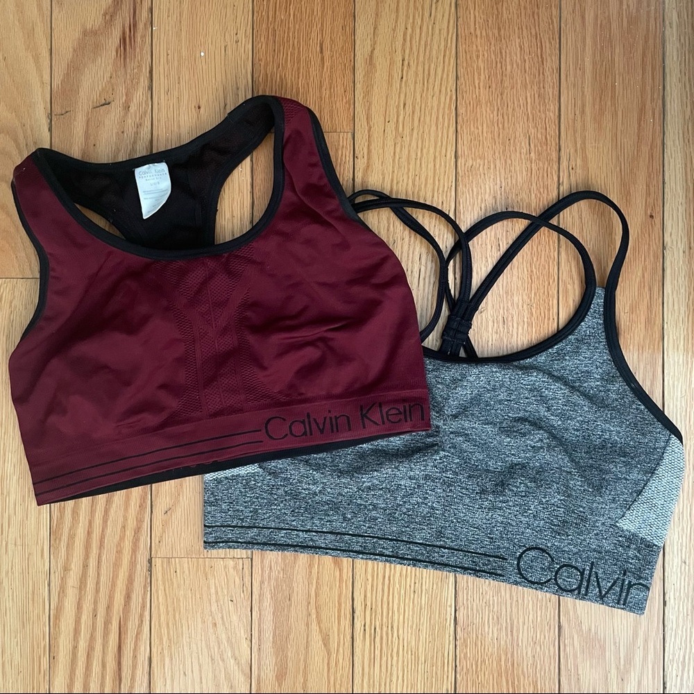 Calvin Klein sports bra set